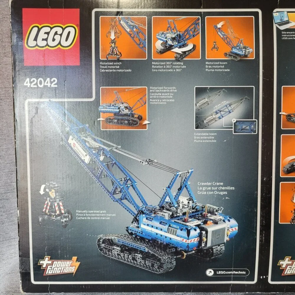 Lego Technic 42042 Crane Crawler 2 in 1